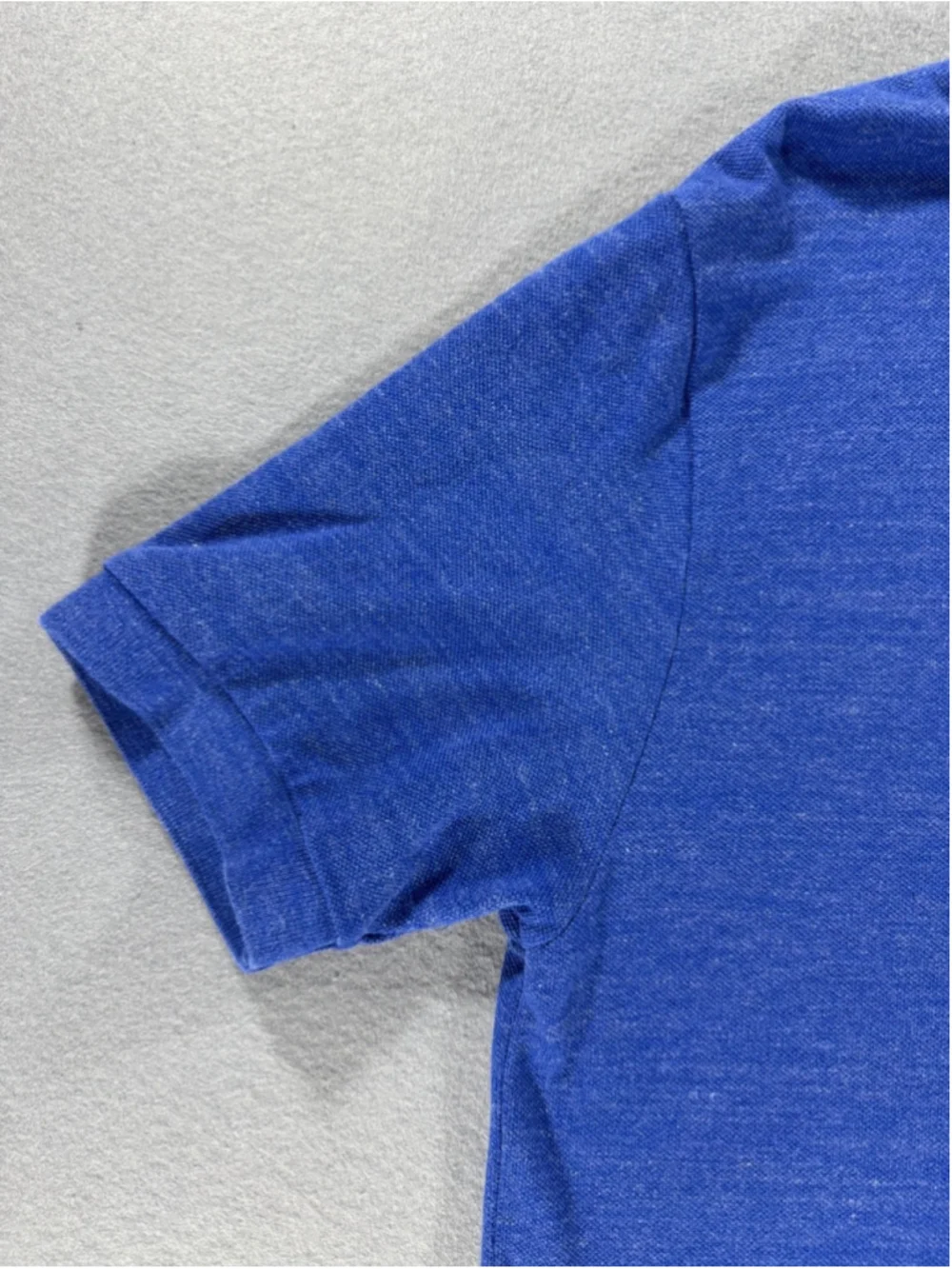 Ralph Lauren Blue Polo Shirt with Yellow Emblem Size Small